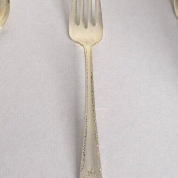 1937 Holmes & Edwards Lovely Lady Silverplate Salad Fork Replacement Flatware - Picture 4 of 9